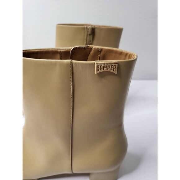 Camper Tan Ankle Boots - Picture 11 of 13